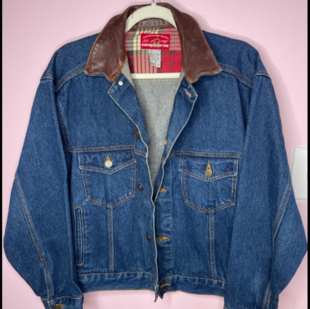Vintage Marlboro Jean Jacket size S